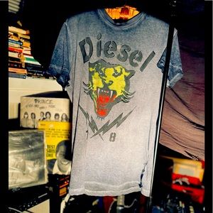 Diesel Grey Tiger T-shirt